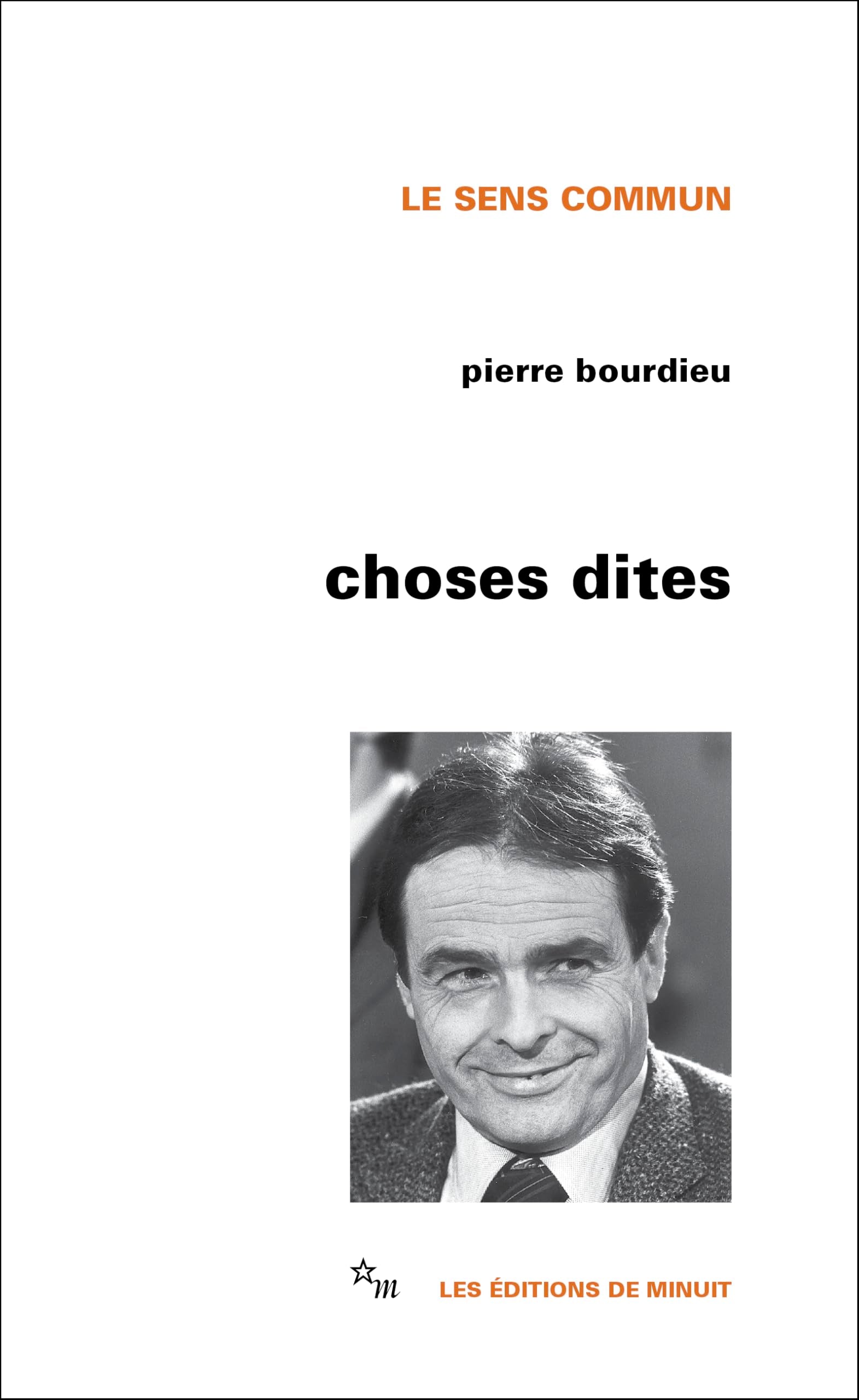Choses dites 9782707311221