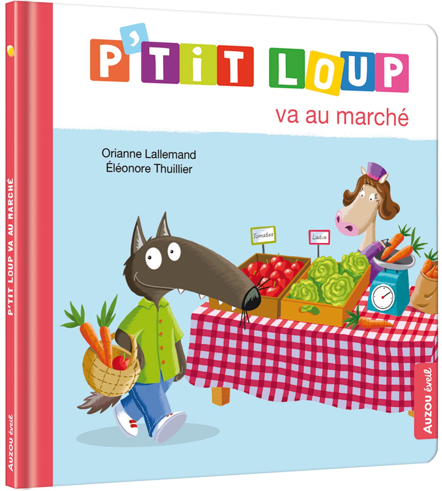 P'TIT LOUP VA AU MARCHÉ 9791039510158