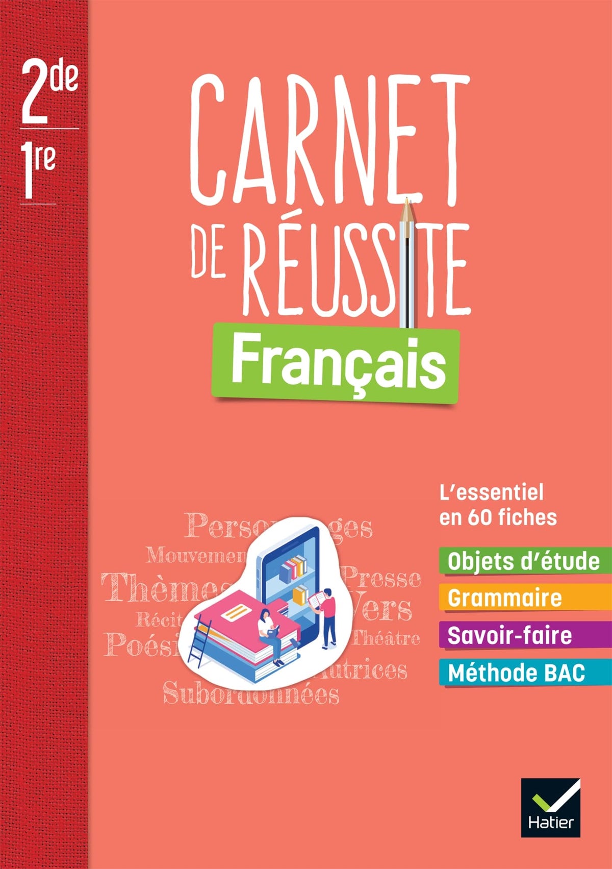 Mon carnet de réussite Français 2de/1re - Ed. 2022 - Carnet élève 9782401085909