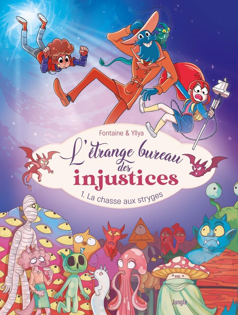 L'Étrange Bureau des injustices - Tome 1 La chasse aux stryges (1) 9782822241342