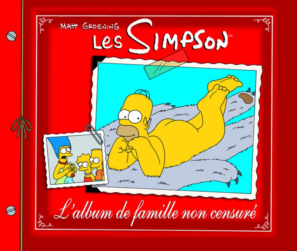 Les Simpson, album de famille non censuré 9782354251017