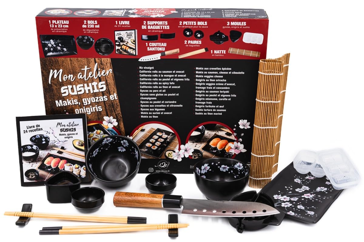 Mon atelier sushis, makis, gyozas & onigiris 2025 9782360916825