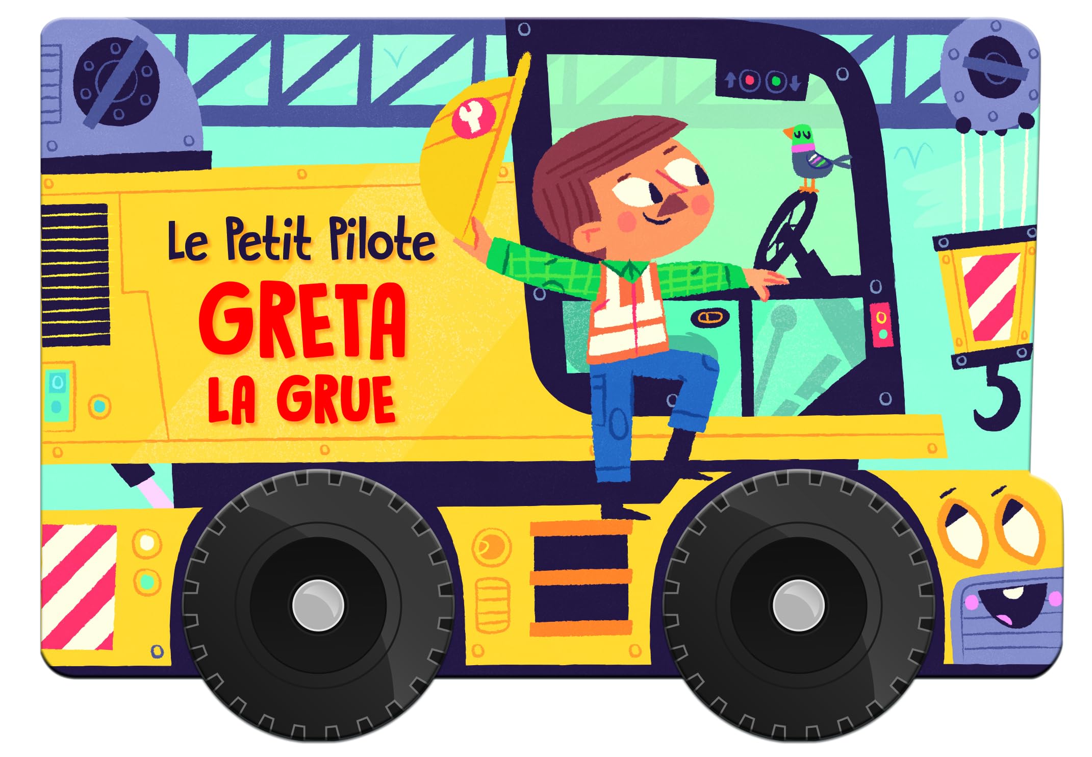 Le petit pilote Greta la grue 9789464541779