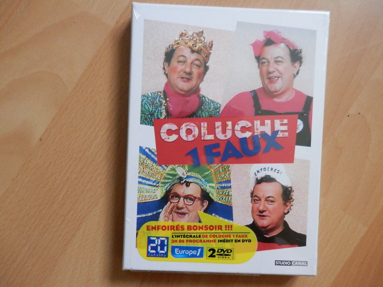 Coluche 1 faux l'intégrale - Coffret 2 DVD 3259130232820