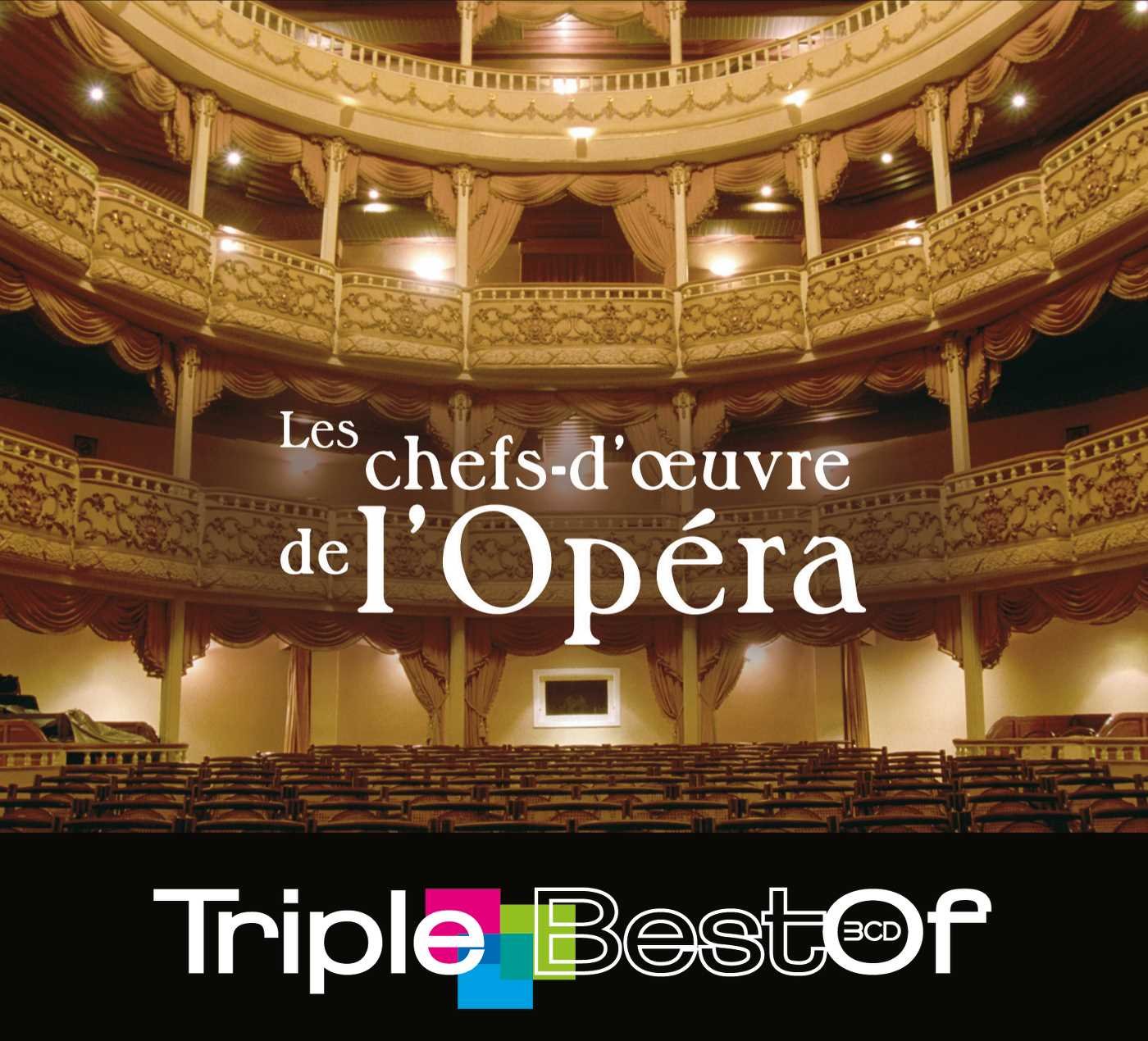 Triple Best Of : Les Chefs-d'oeuvre de l'Opéra (Coffret 3 CD) 0028948014491