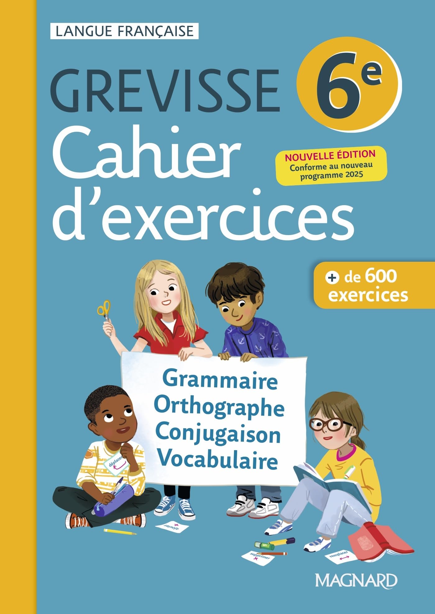 Cahier Grevisse 6e (2025) 9782210118966