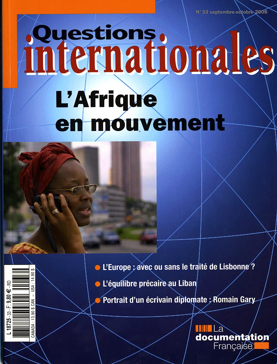 L'Afrique en mouvement n°33 septembre-octobre 2008 3303331600336