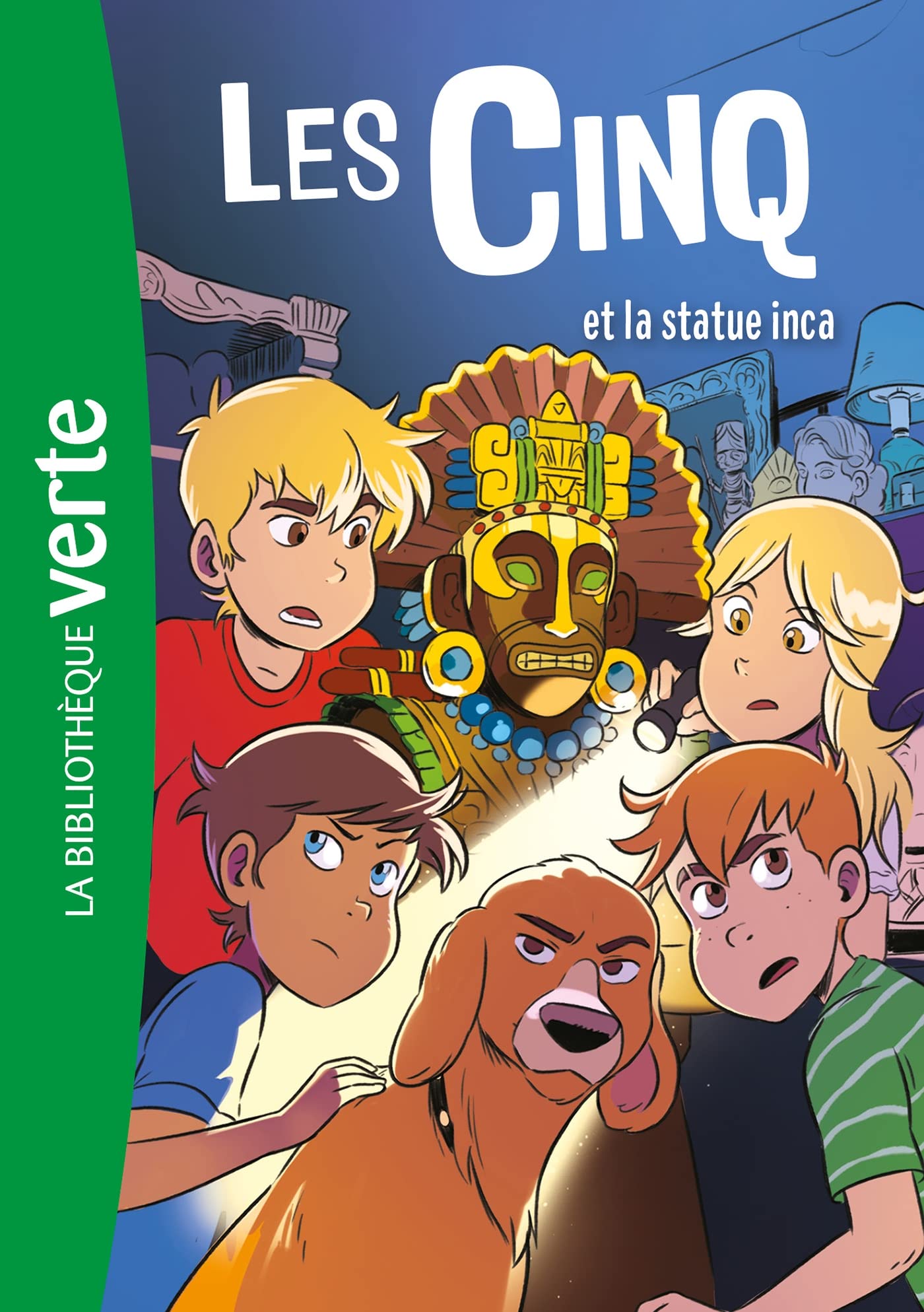 Les Cinq (nouvelle édition), Tome 29 - Les Cinq et la statue inca 9782017204039