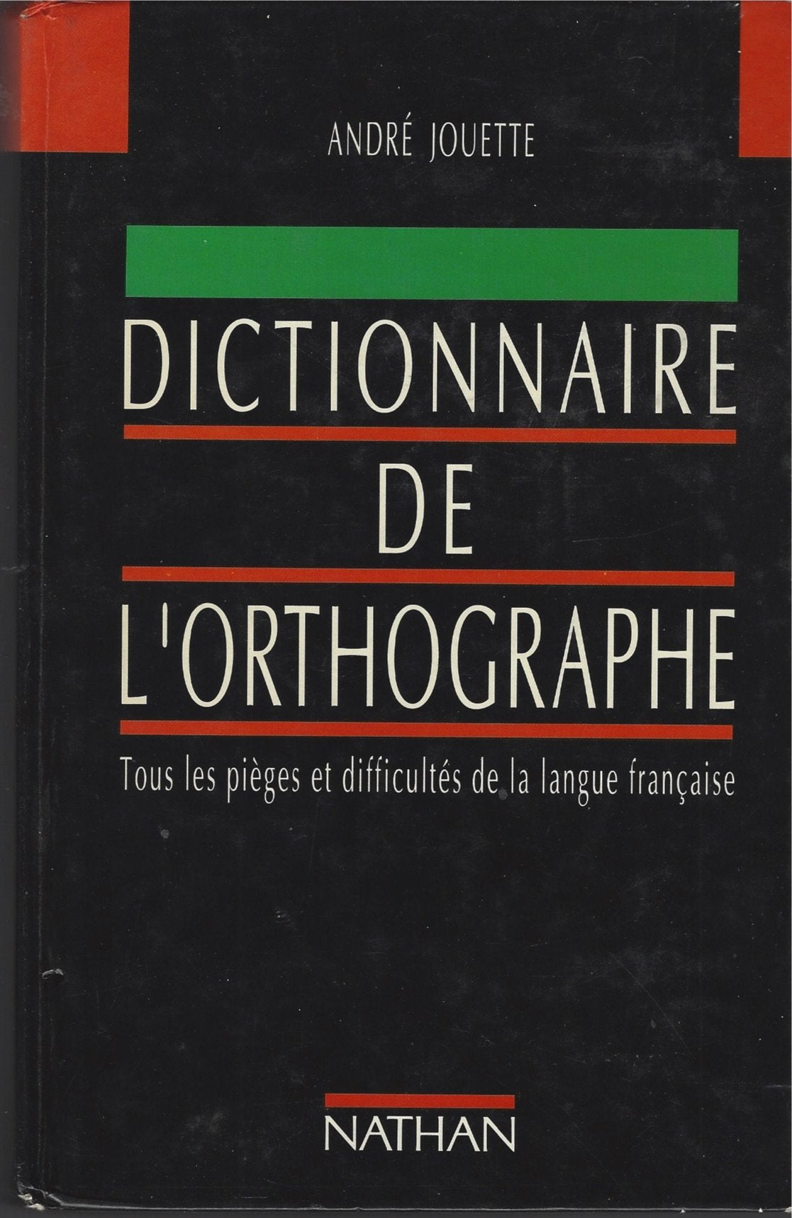 Dictionnaire de l'orthographe 9782091881201