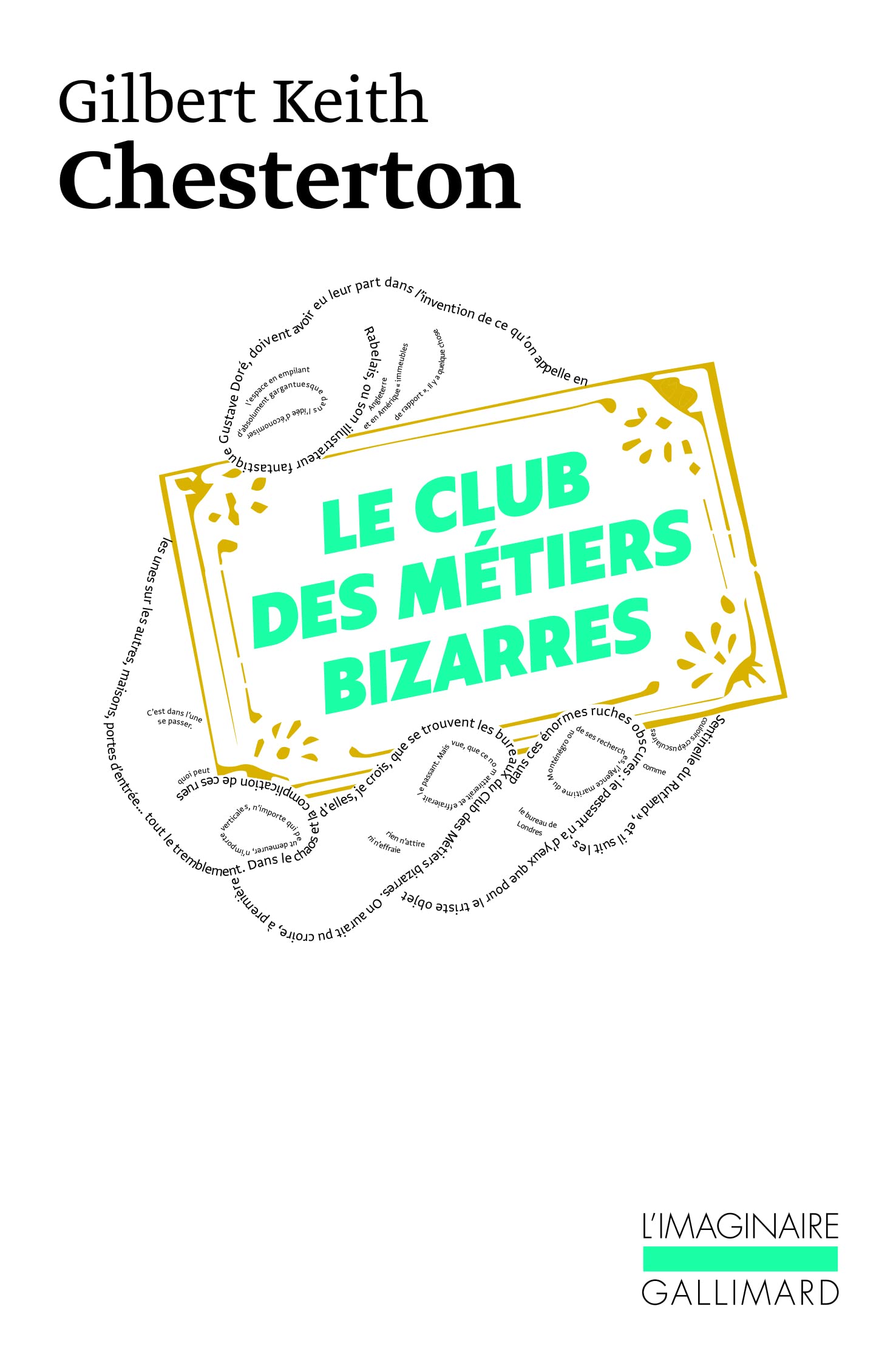 Le Club des métiers bizarres 9782070768059