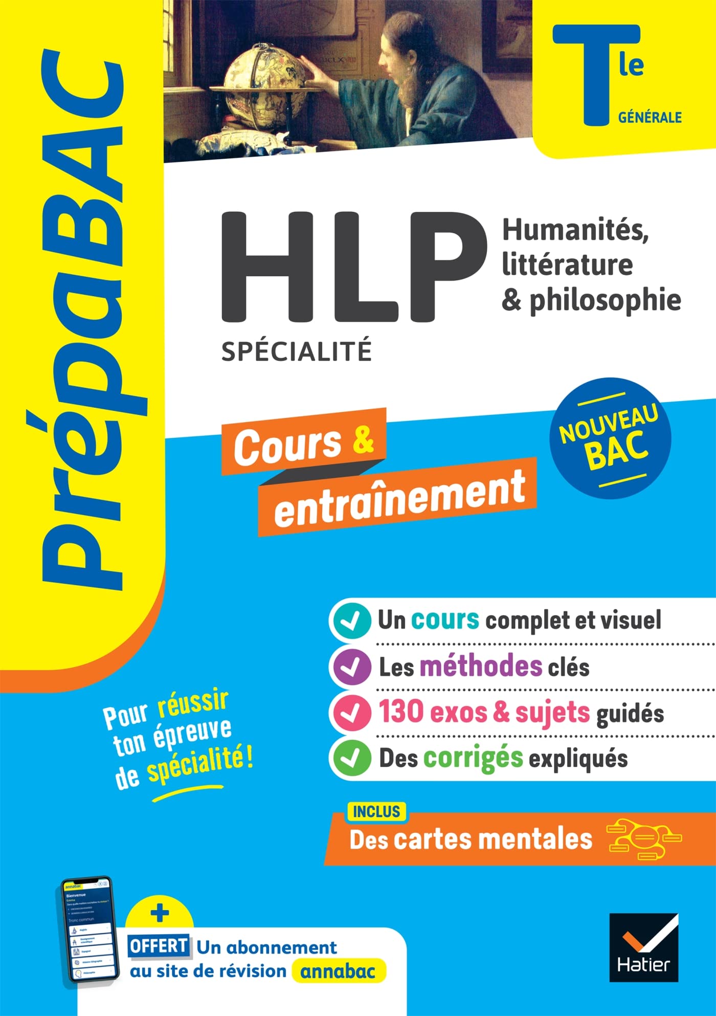 Prépabac - HLP Tle générale (spécialité) - Bac 2026: cours, méthodes & sujets corrigés (programme de Terminale) 9782401094970