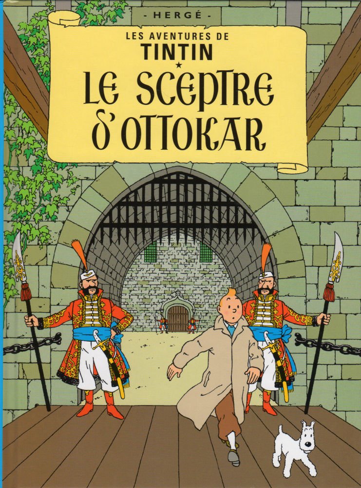 Tintin Sceptre d'Ottokar mini album 9782203700659