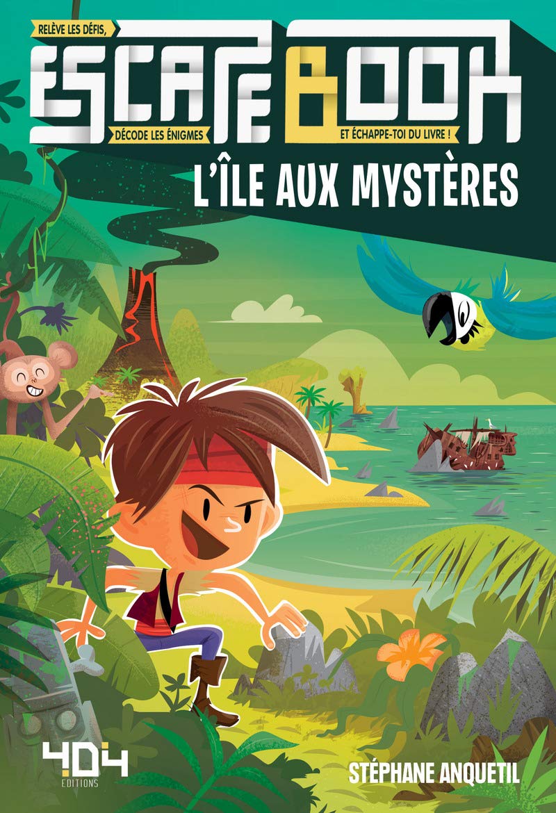 L'Île aux mystères - Escape book enfant - Livre-jeu avec énigmes - De 8 à 12 ans 9791032402559