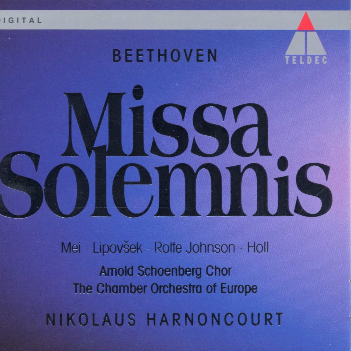 Missa Solemnis 0090317488424