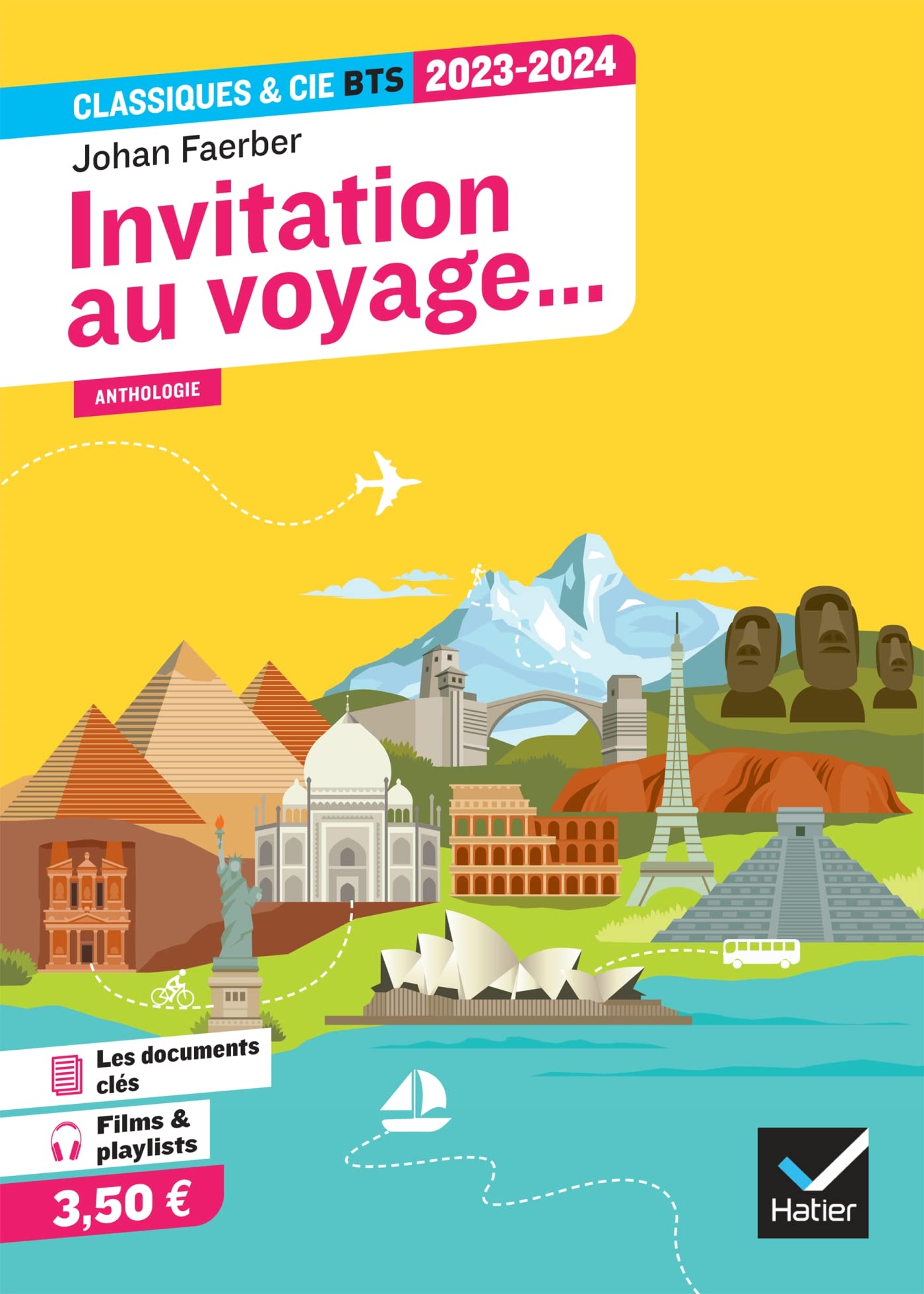 Invitation au voyage... (programme BTS 2023-2024): anthologie pour l'épreuve de culture générale et expression au BTS 9782401086326