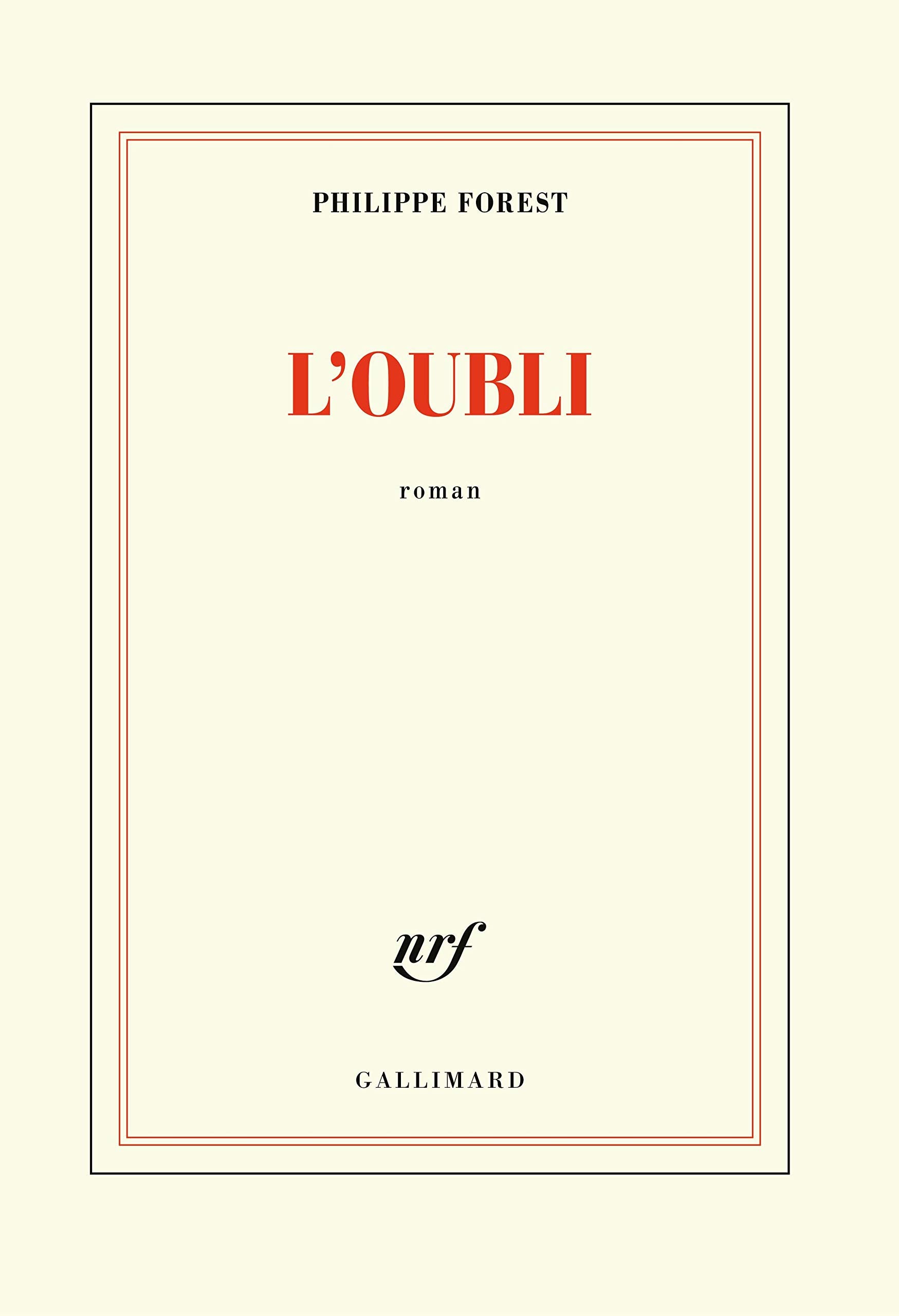 L'oubli 9782072760891