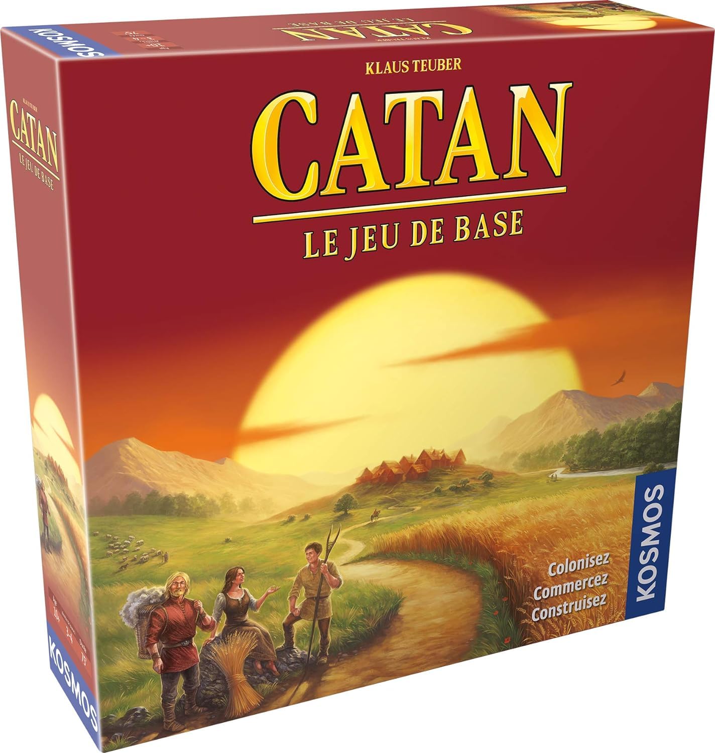 Kosmos|Catan:Lejeudebase|UnboxNow|Jeudesociété|Àpartirde10ans|3à4joueurs|75minutes 8435407619432