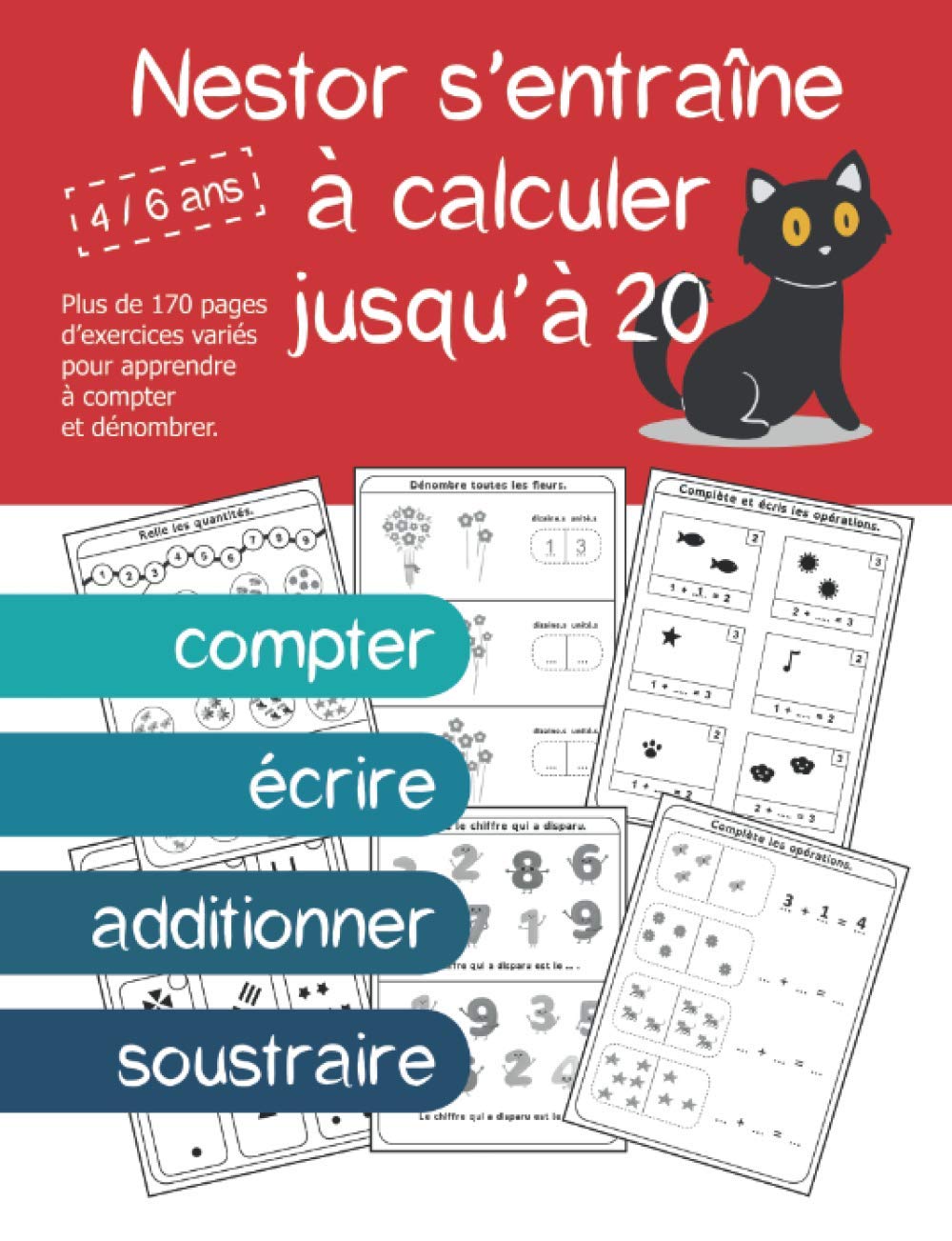 Nestor s'entraîne à calculer jusqu'à 20: Des activités progressives pour entrer dans le calcul. 9798735156628