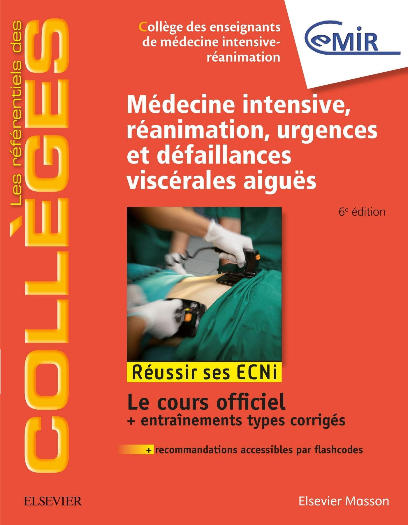 Médecine Intensive, réanimation, urgences et défaillances viscérales aiguës: Réussir les ECNi 9782294755163