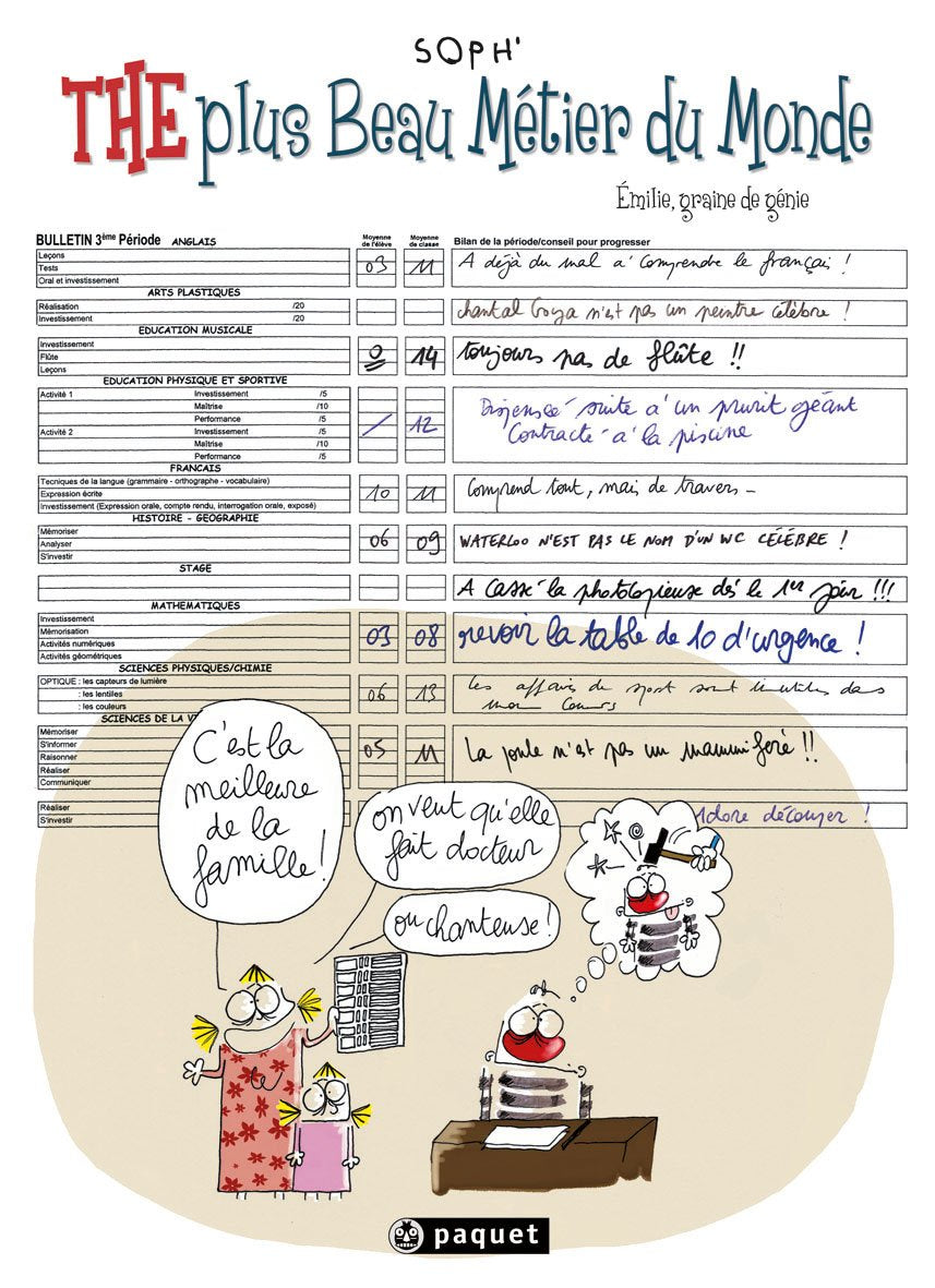 Emilie, graine de génie 9782888902928