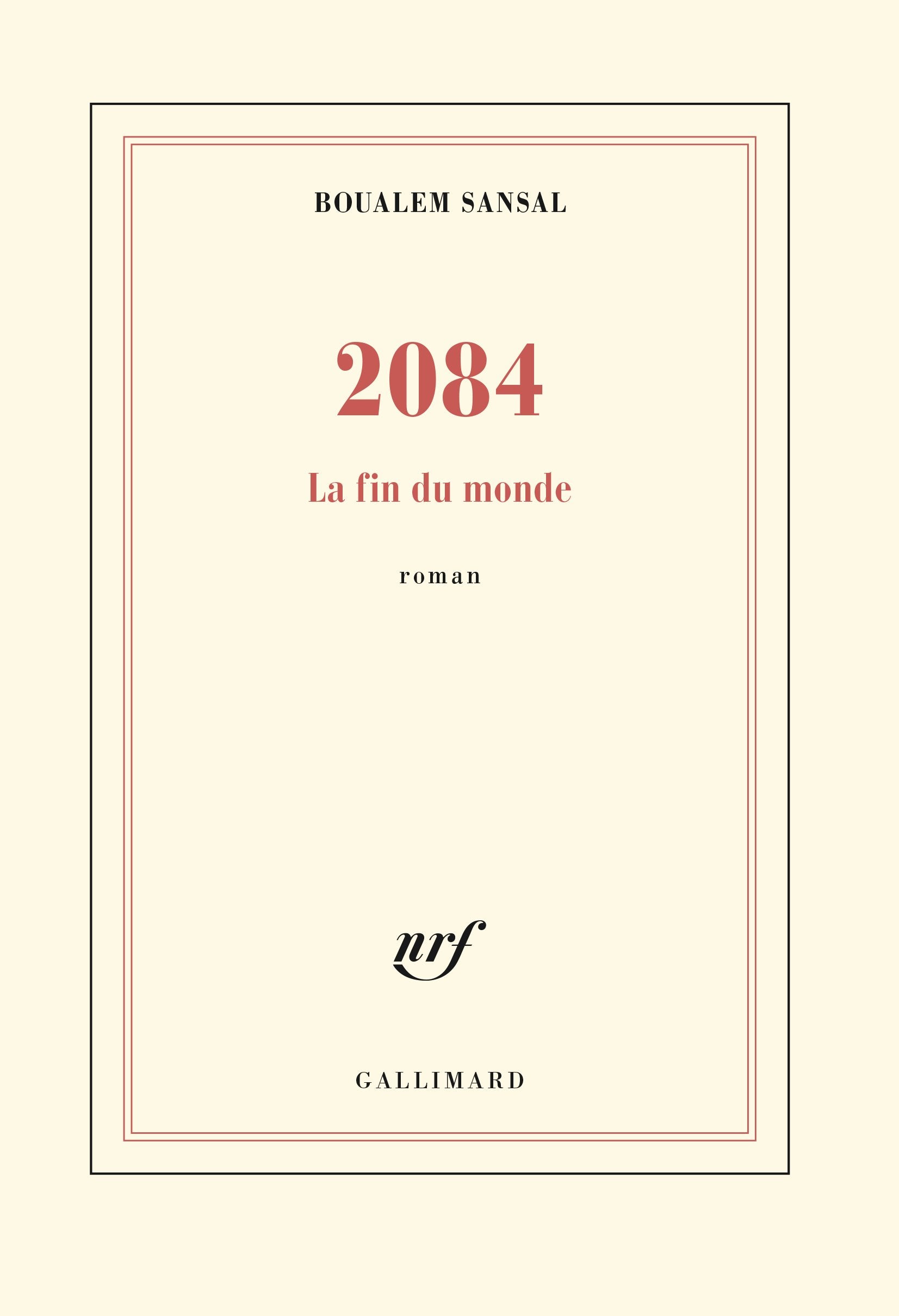 2084: La fin du monde 9782070149933
