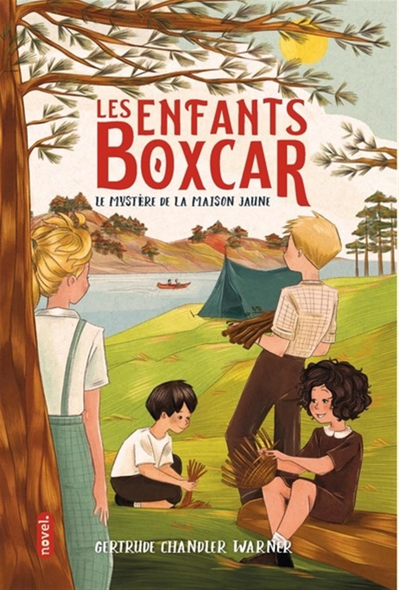 Les Enfants Boxcar : Le mystère de la maison jaune 9782494362192