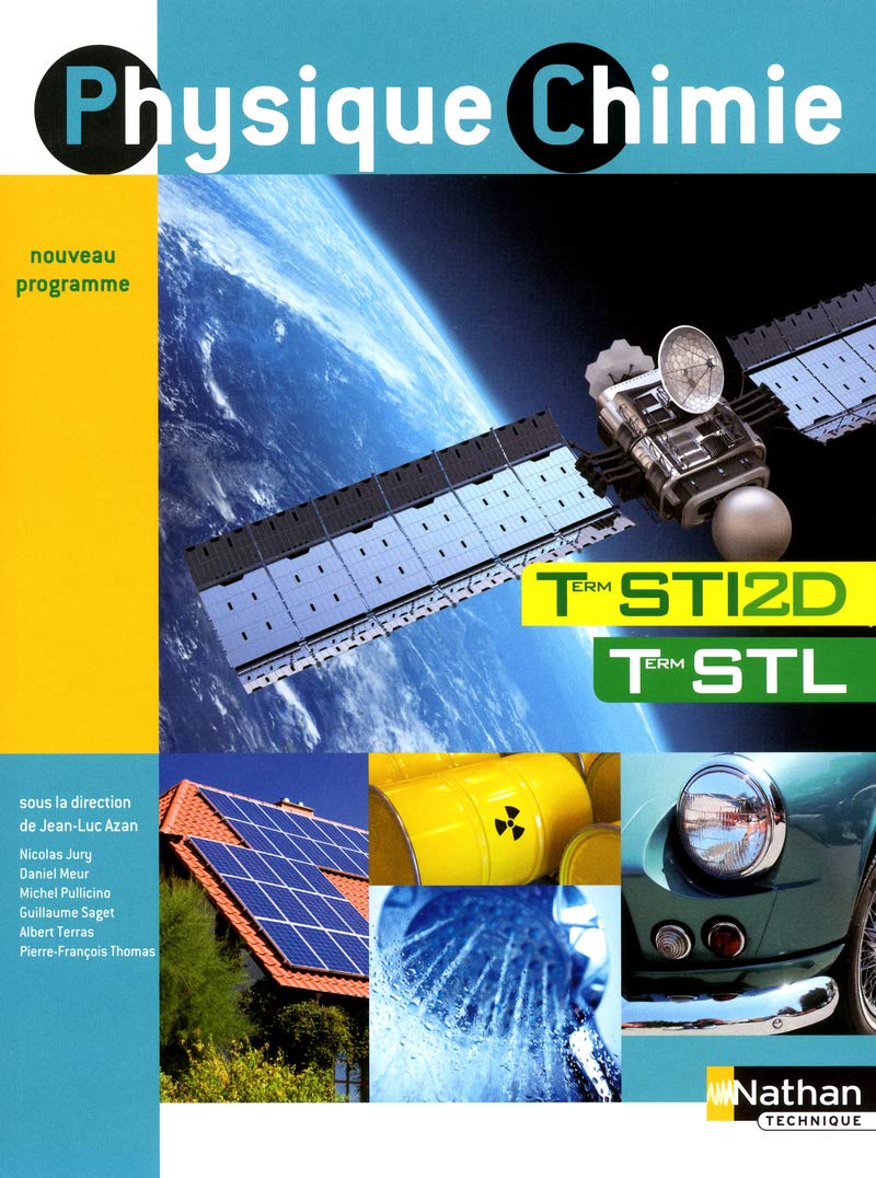 Physique chimie - Terminales STI2D / STL 9782091618845