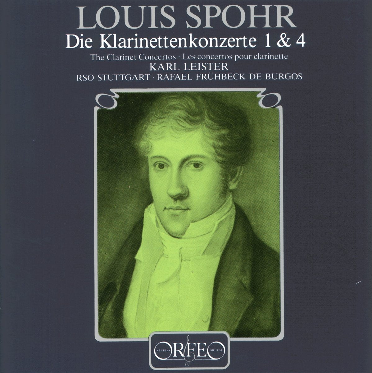 Louis Spohr (Ludwig Spohr) - Die Klarinettenkonzerte 1 & 4 4011790088129