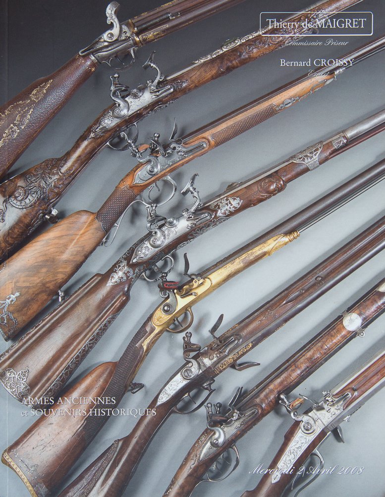 Armes anciennes et souvenirs historiques, mercredi 2 avril 2008 