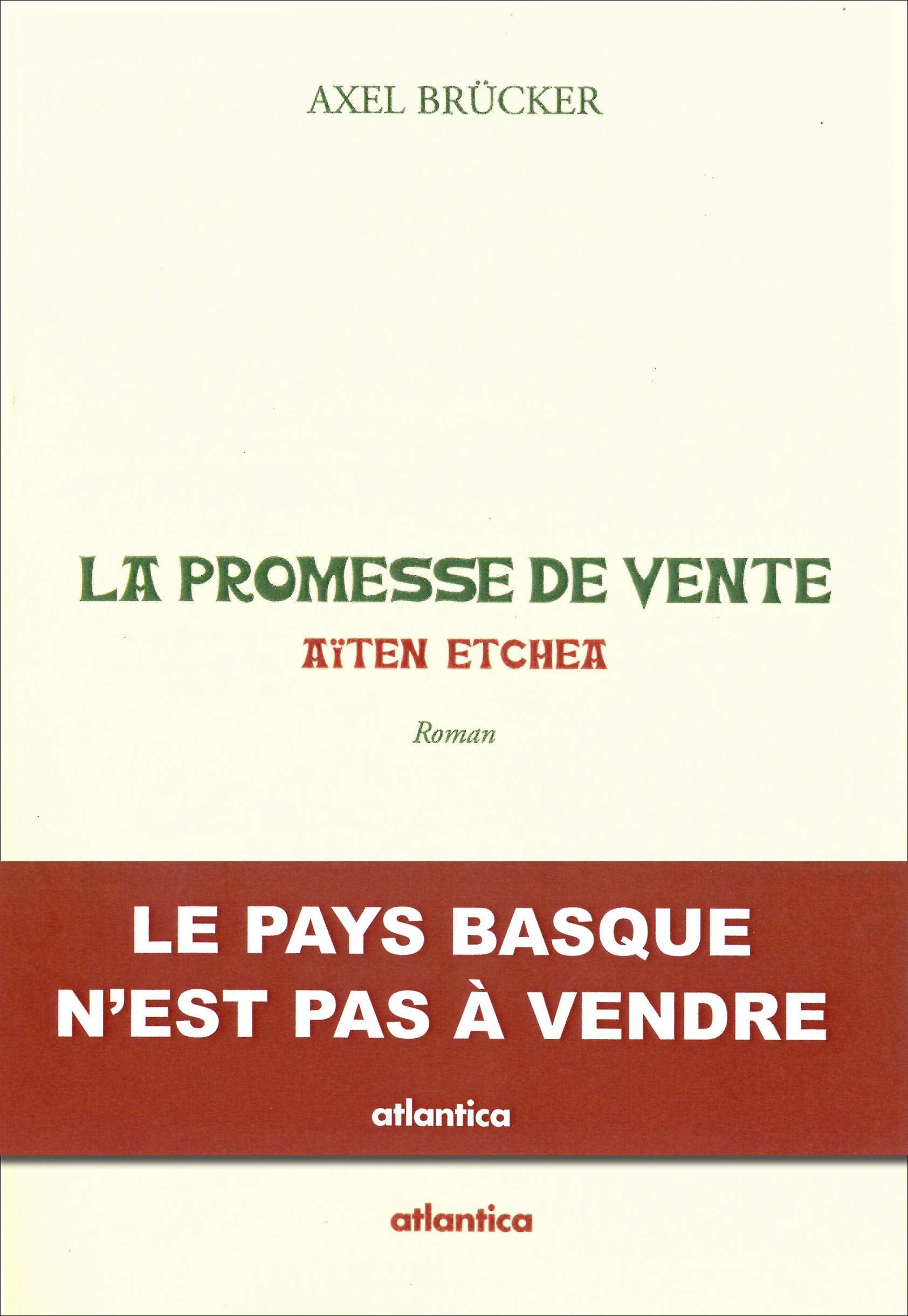 La promesse de vente: Aïten Etchea 9782758804840