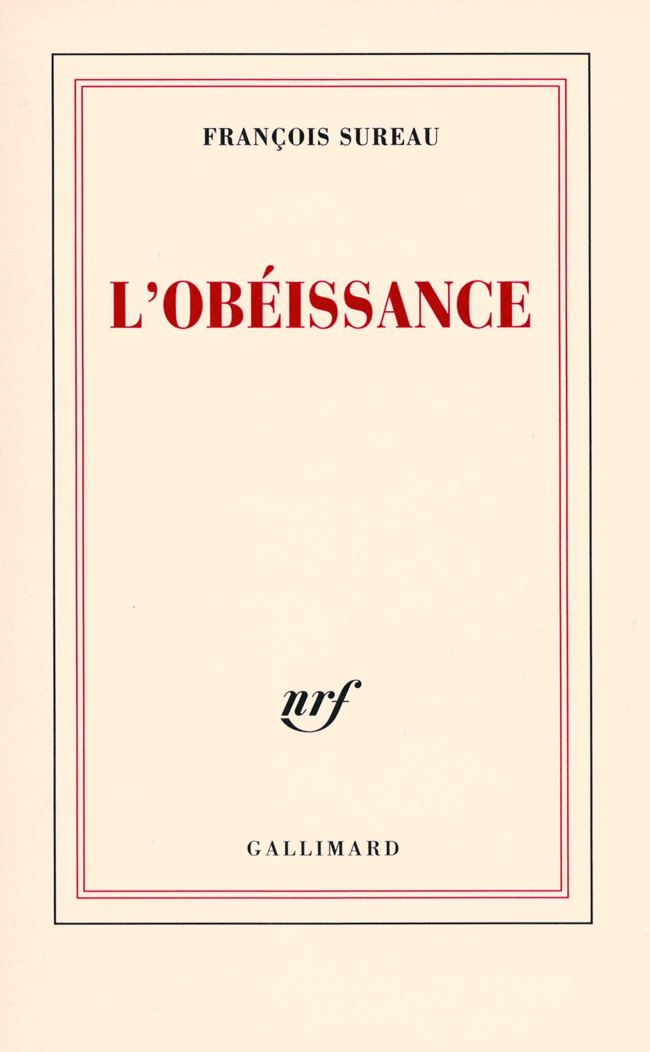 L'obéissance 9782070781928