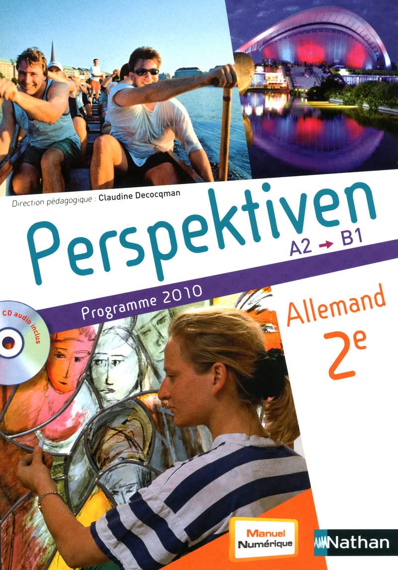 Allemand 2e Perspektiven A2-B1 : Programme 2010 (1CD audio) 9782091757780
