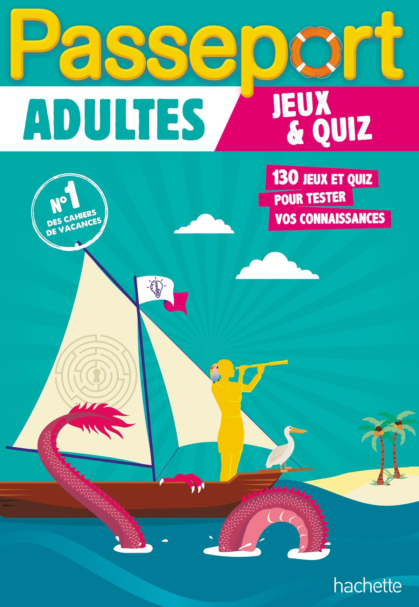 Passeport Adultes - Jeux et quiz - Cahier de vacances 2025 9782017148487