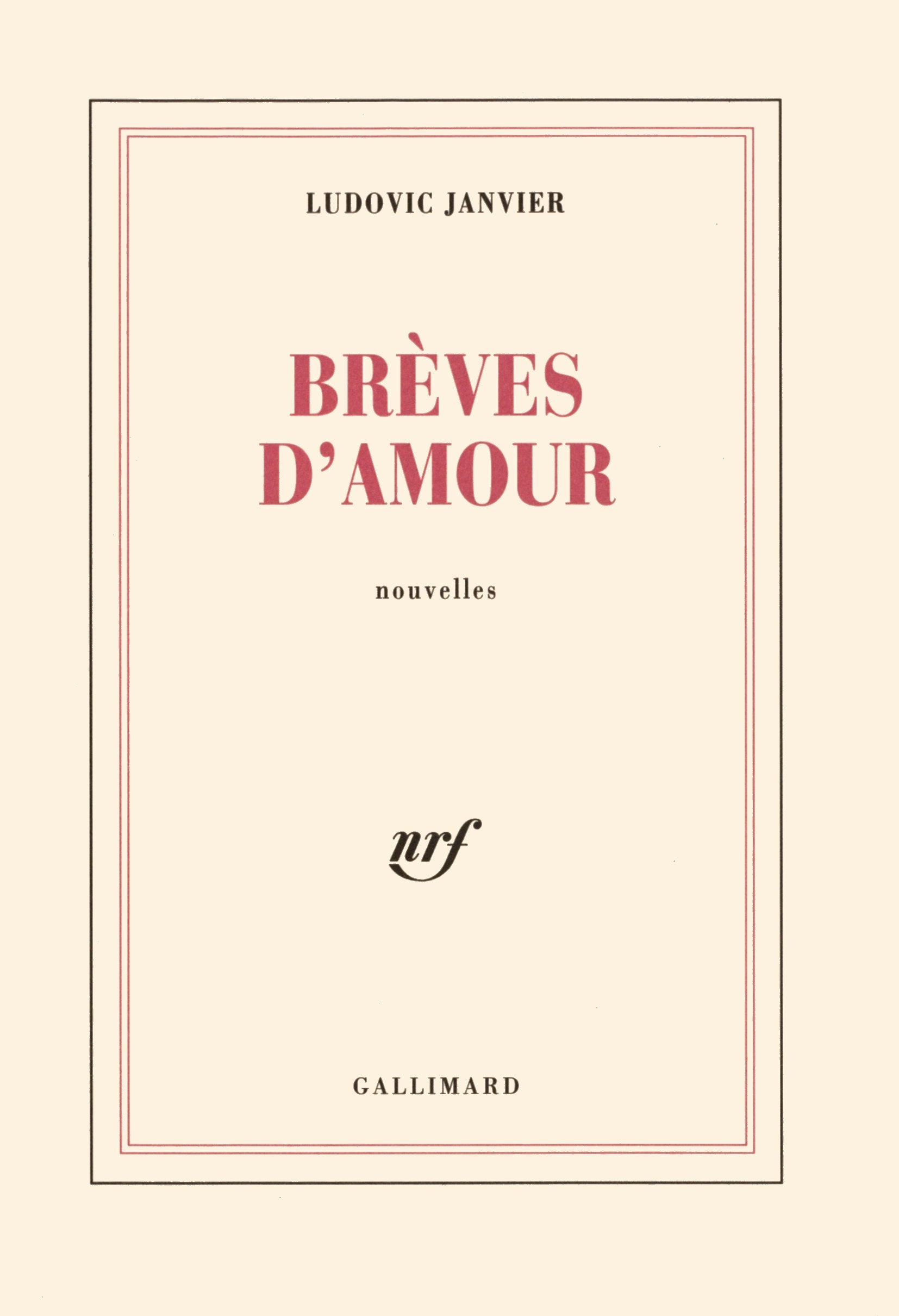 Brèves d'amour 9782070736607