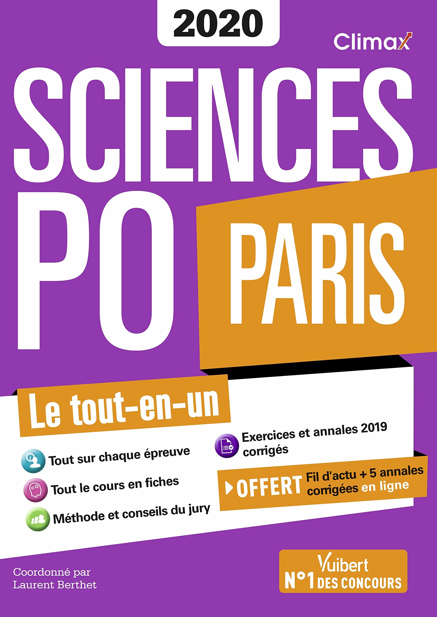 Concours Sciences Po Paris 2020-2021: Tout-en-un 9782311406559