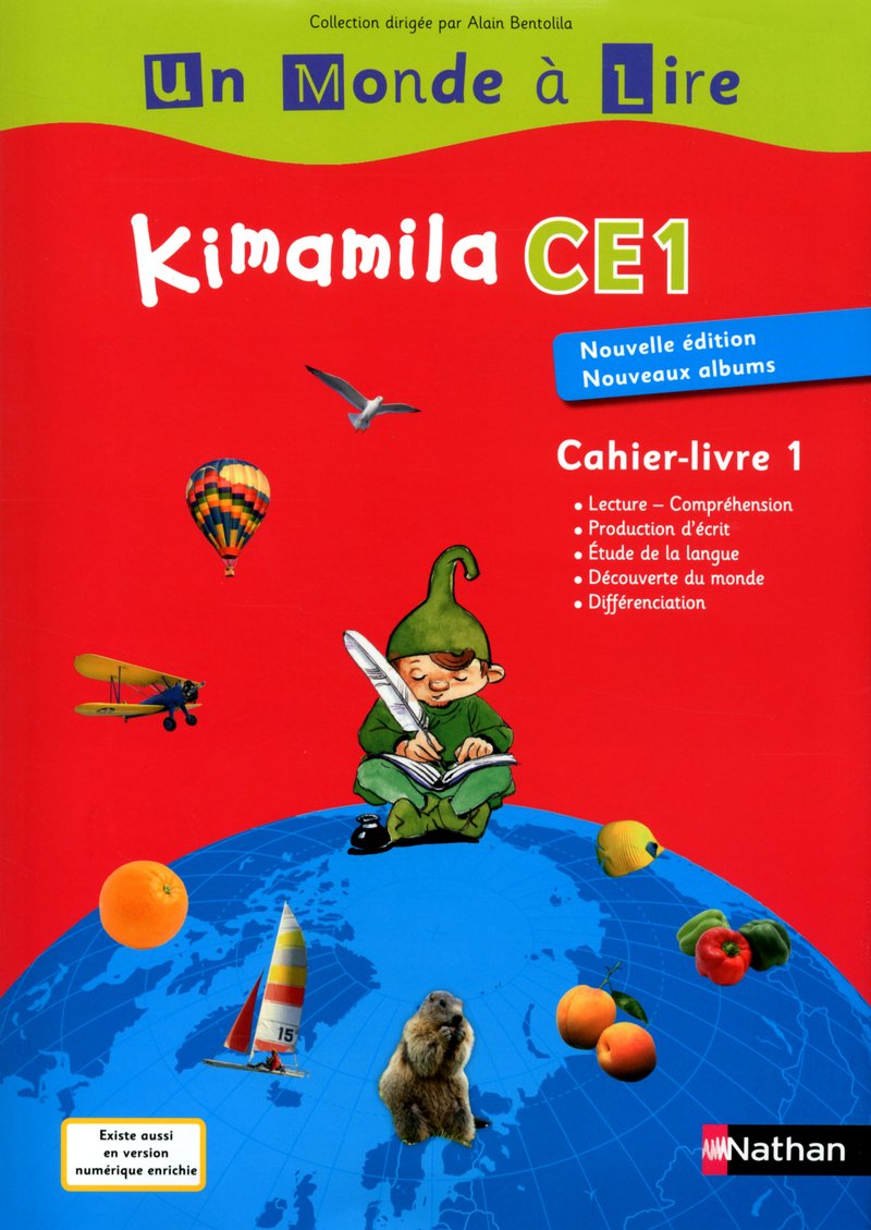 Kimamila CE1 : Cahier-livre 1 + Mémo 1 9782091227986