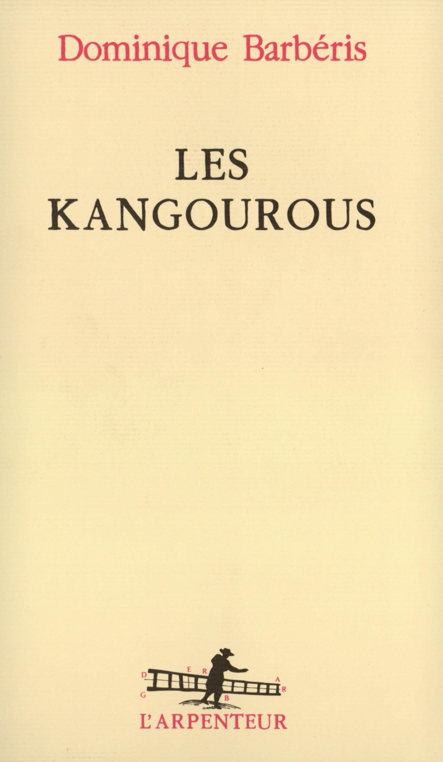 Les Kangourous 9782070766161