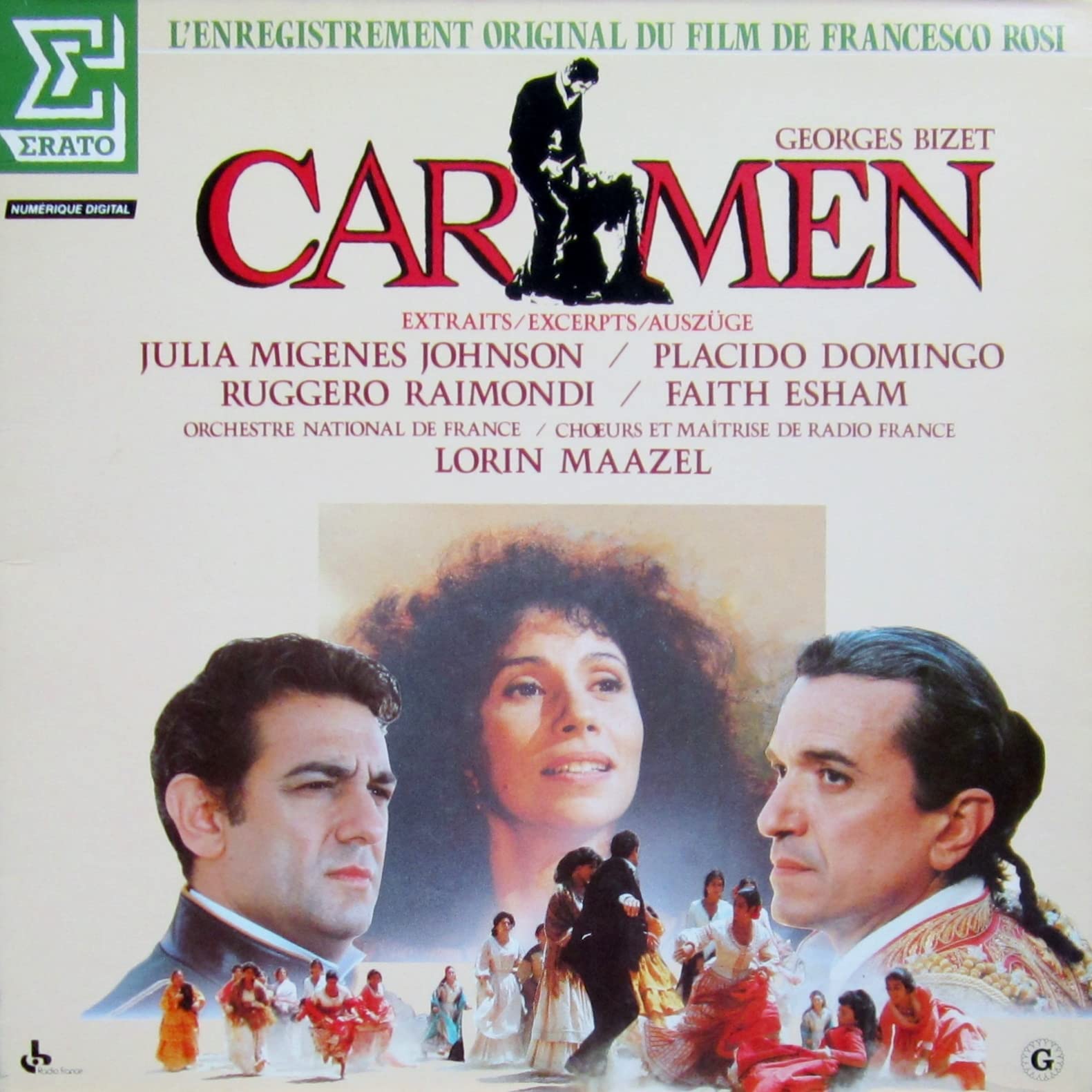 CARMEN (ORIGINAL SOUNDTRACK LP, IMPORT, 1984) 3269657512015