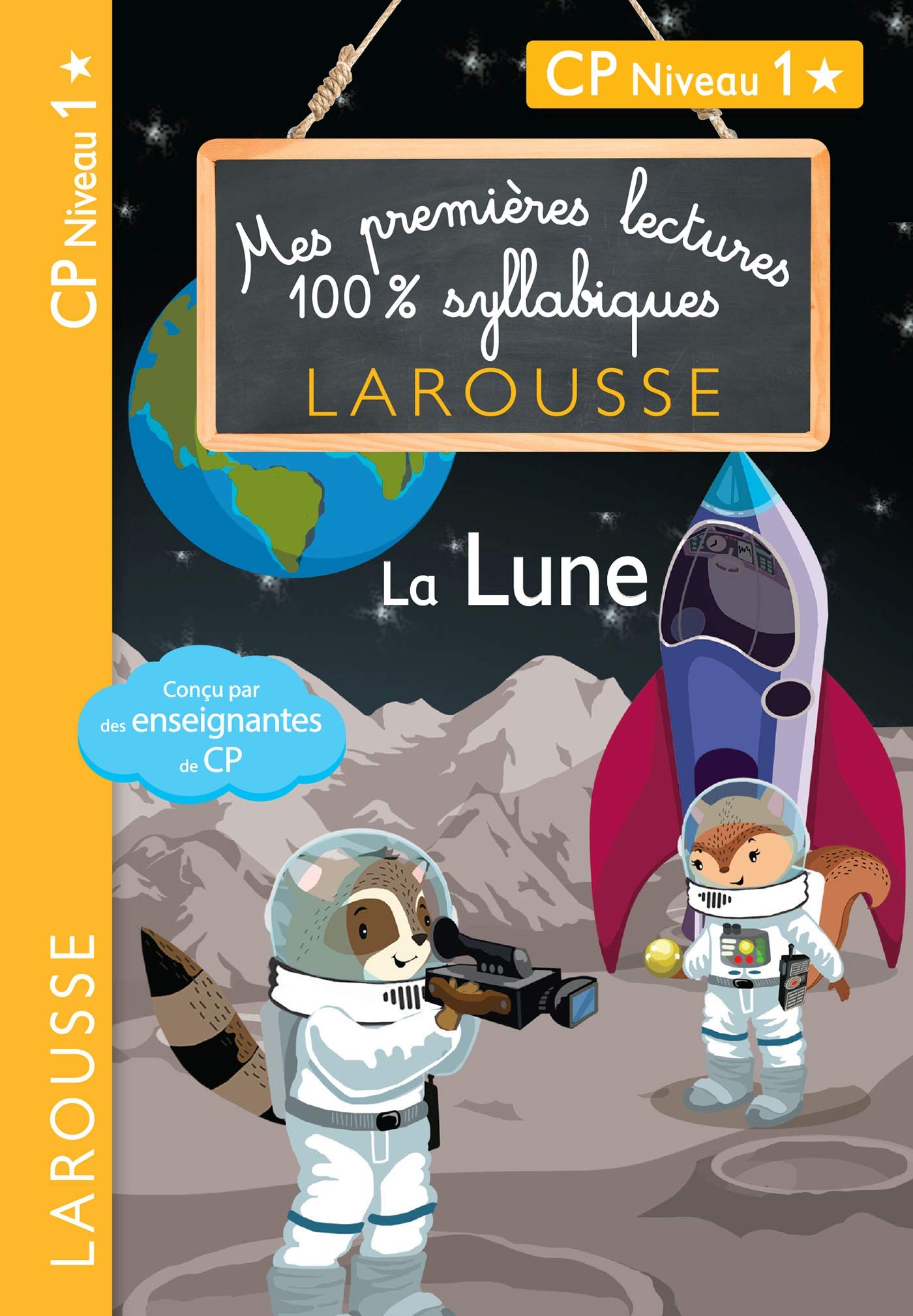 Premières lectures 100% syllabiques - La Lune 9782035975096