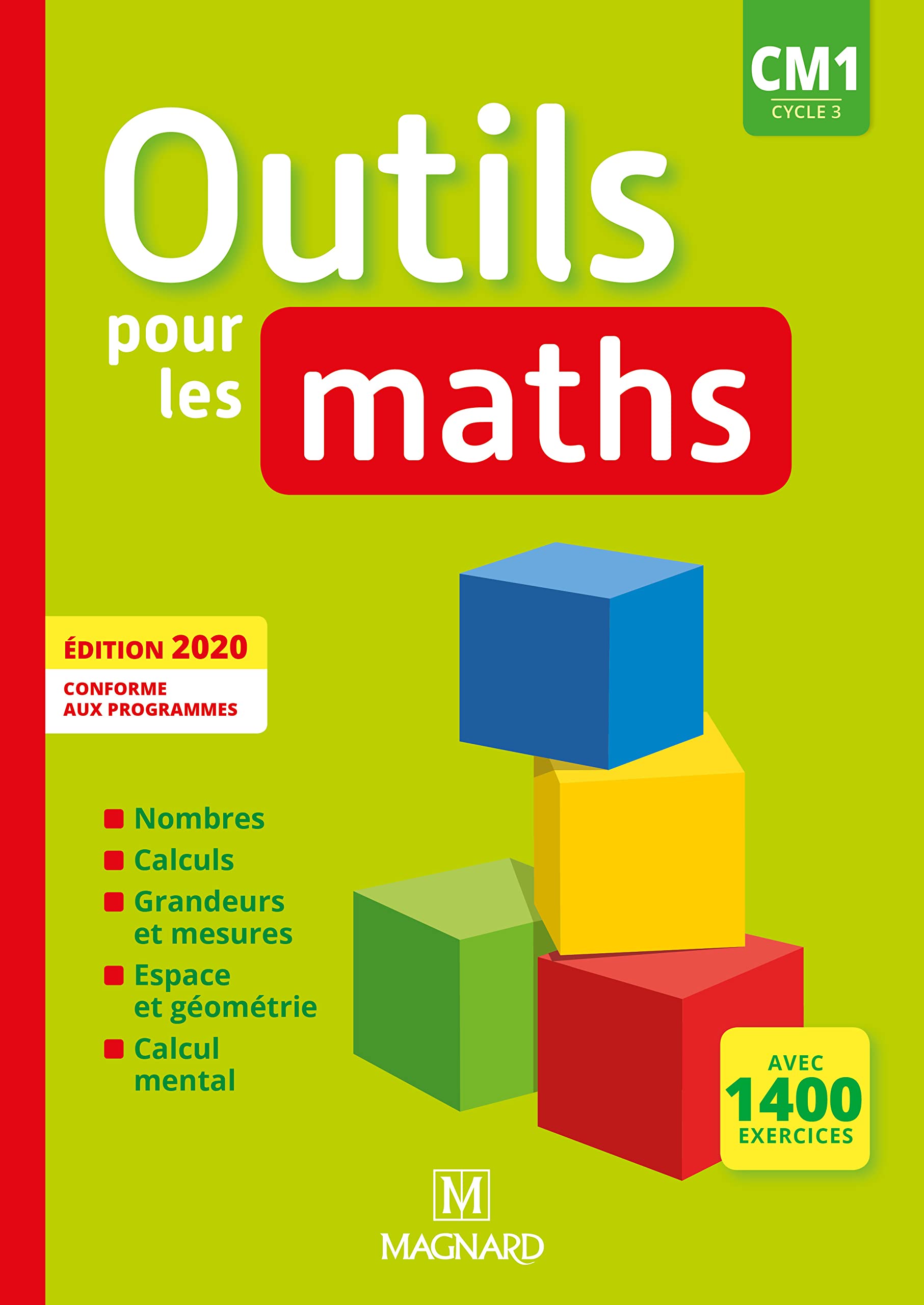 Outils pour les Maths CM1 (2020) - Manuel élève 9782210506374
