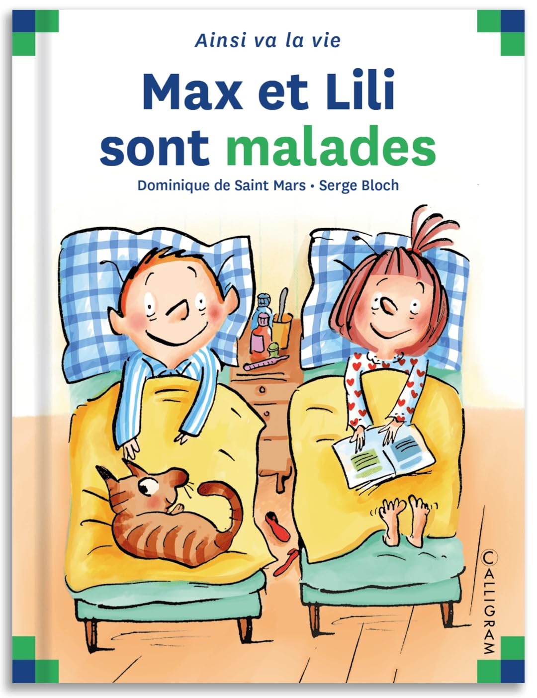 Max et Lili sont malades 9782884455855