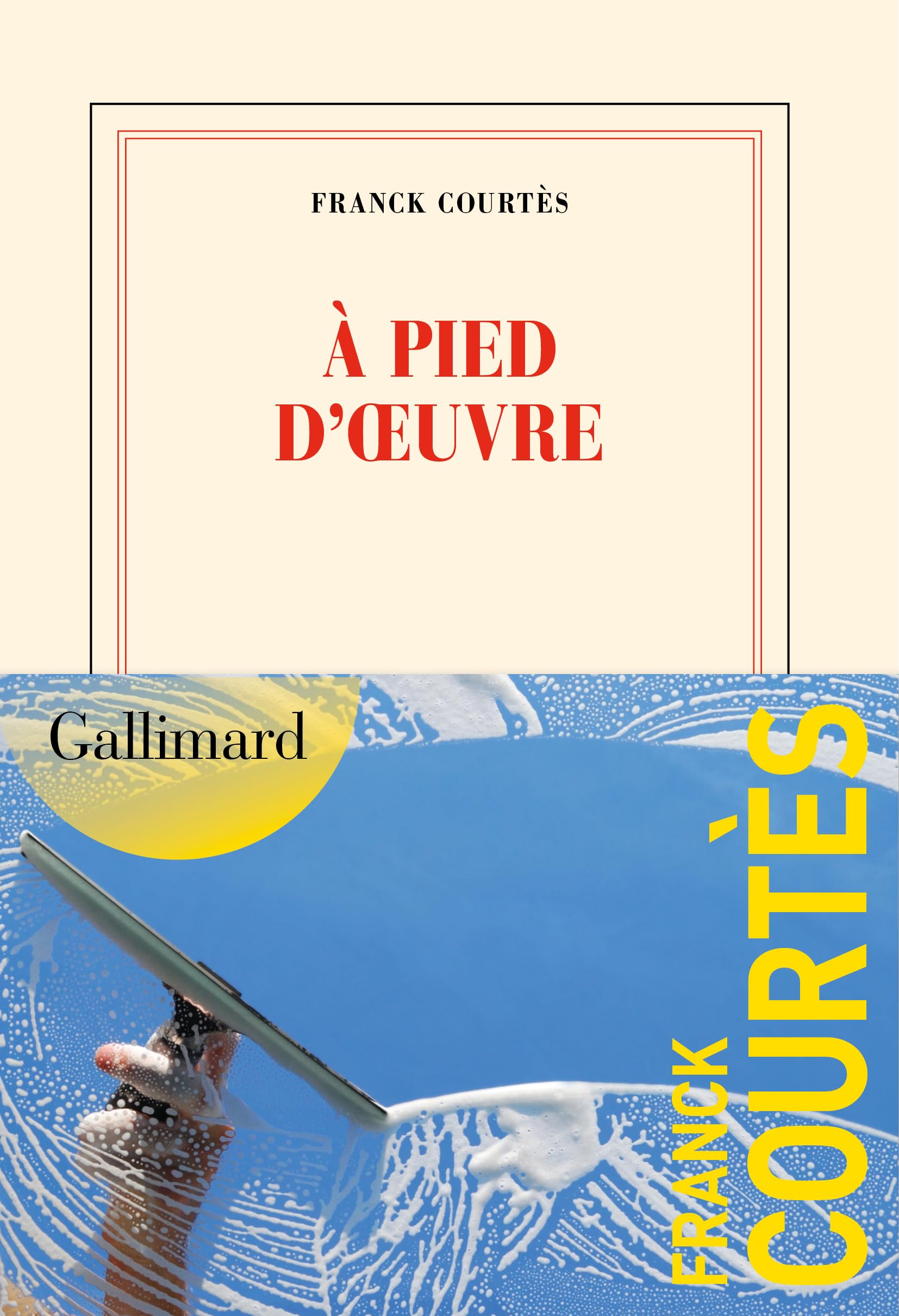 À pied d'oeuvre 9782073024916