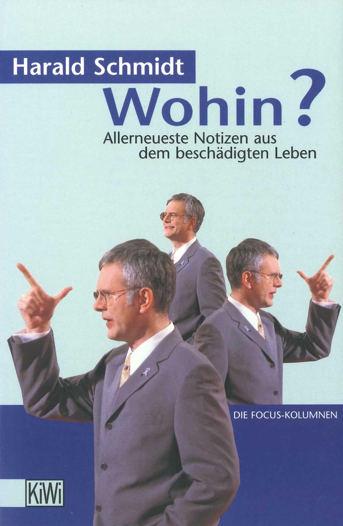 Wohin?: Allerneueste Notizen aus dem beschädigten Leben. Die Focus-Kolumnen 9783462028645