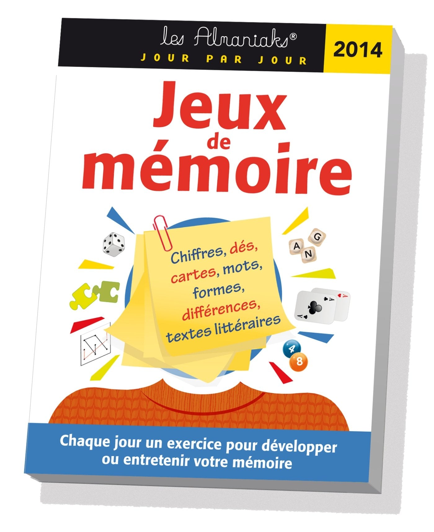 Calendrier Almaniak jeux de mémoire 2014 9782351555170