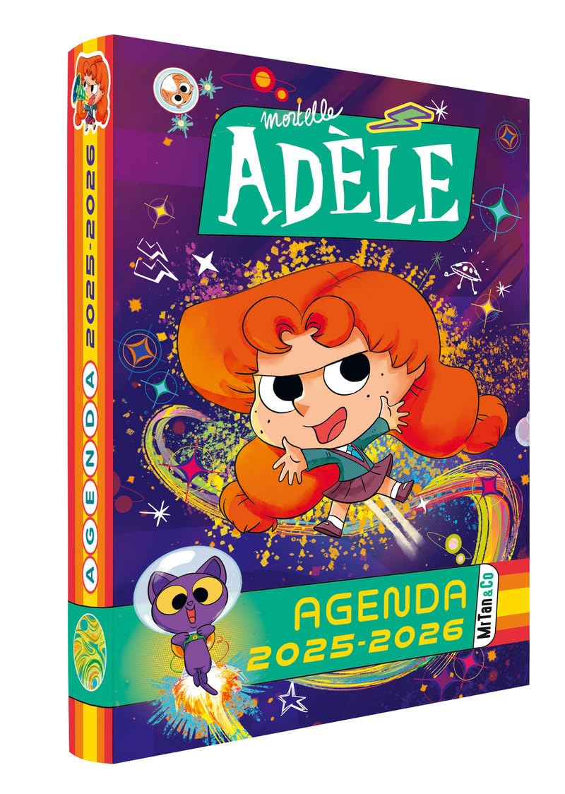Agenda scolaire Mortelle Adèle 2025-2026 9782494678361