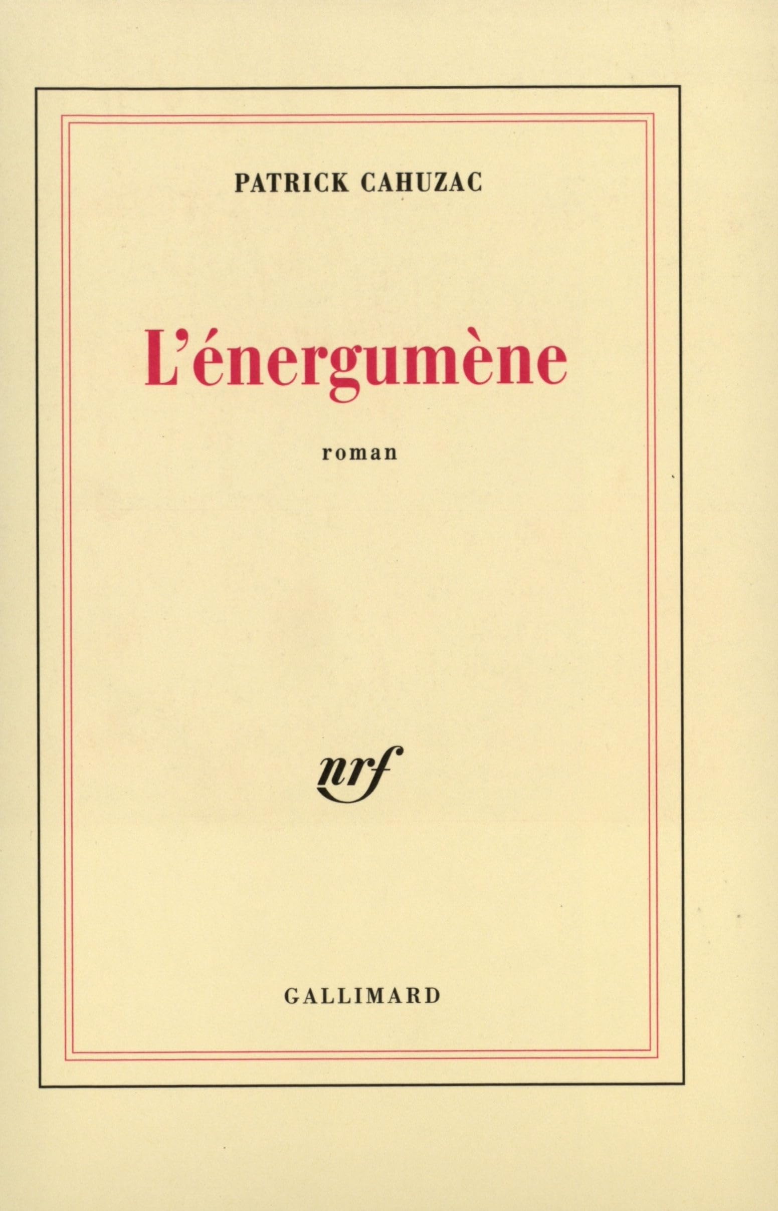L'Énergumène 9782070745487