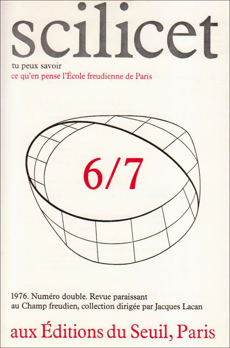 Scilicet, numéro 6-7 9782020045278