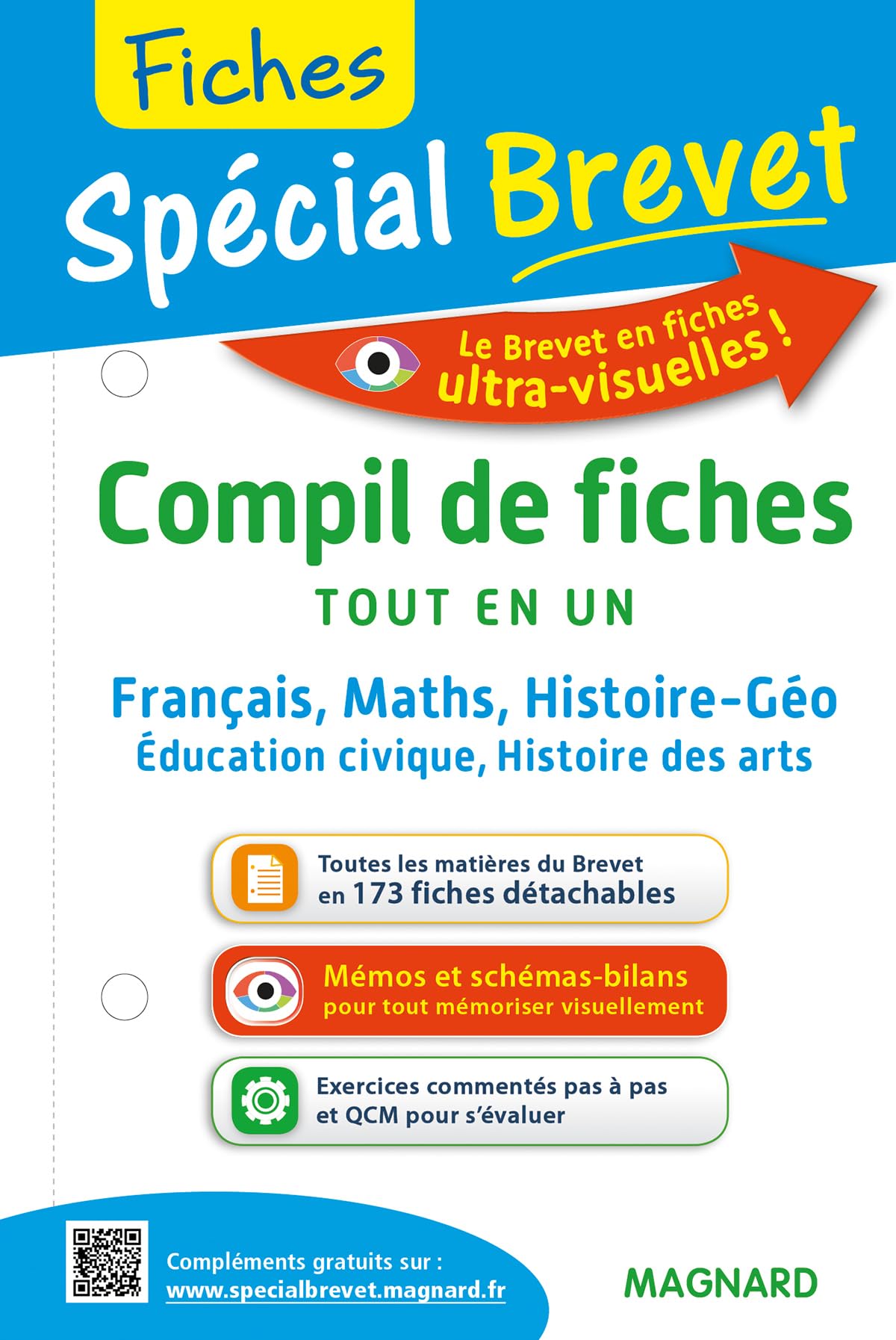 Spécial Brevet Tout en Un Compil de Fiches 3e: Français, Maths, Histoire-Géographie, Éducation civique, Histoire des arts 9782210742765