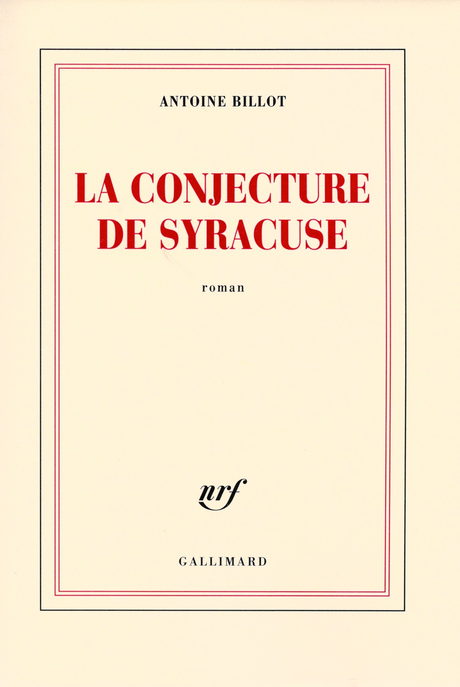 La conjecture de Syracuse 9782070122820