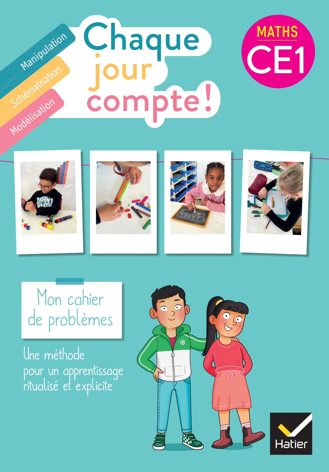 Chaque jour compte - Maths CE1 Ed. 2023 - Cahier de problèmes 9782401096479